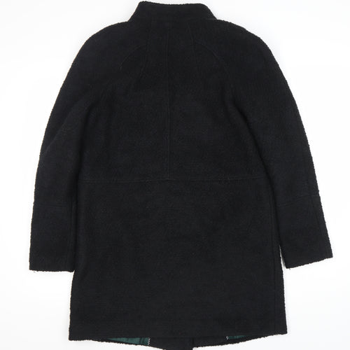 Next Women’s Black Long Overcoat Size 10