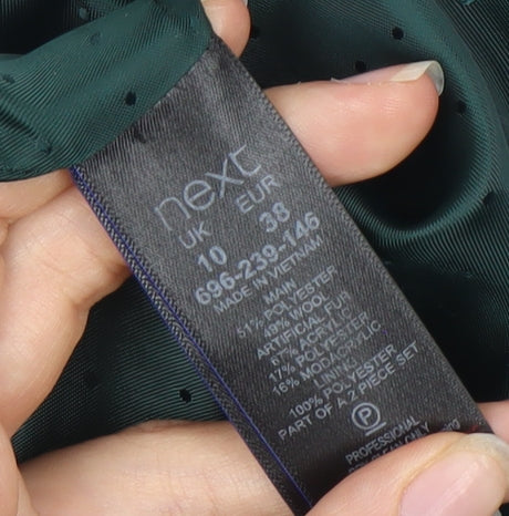 Next Women’s Black Long Overcoat Size 10