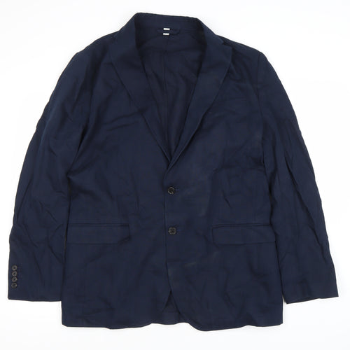 Marks and Spencer Men's Blue XL Blazer