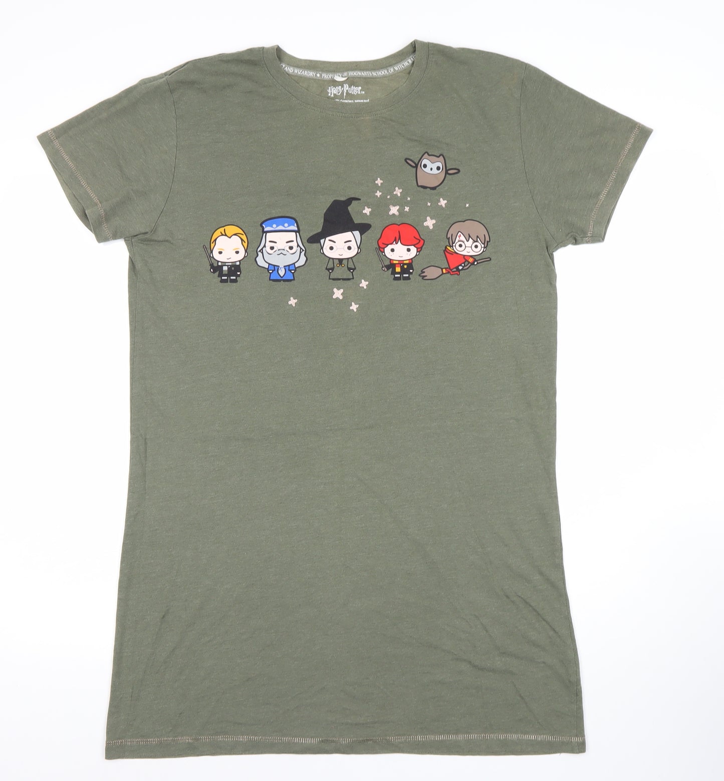 Harry Potter Women's Green Nightshirt, Size 10-12