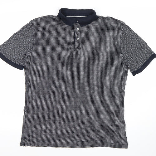 Paul Costelloe Men's Blue M Polo Shirt Short Sleeve