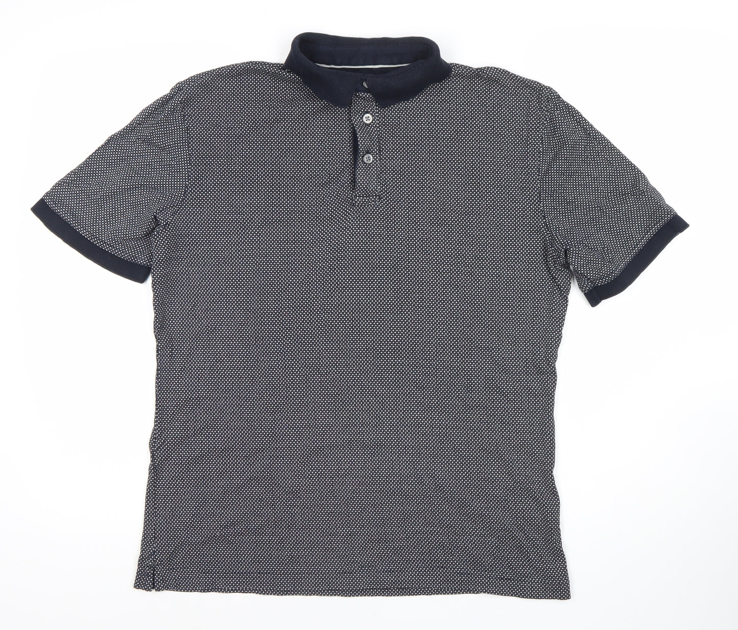 Paul Costelloe Men's Blue M Polo Shirt Short Sleeve