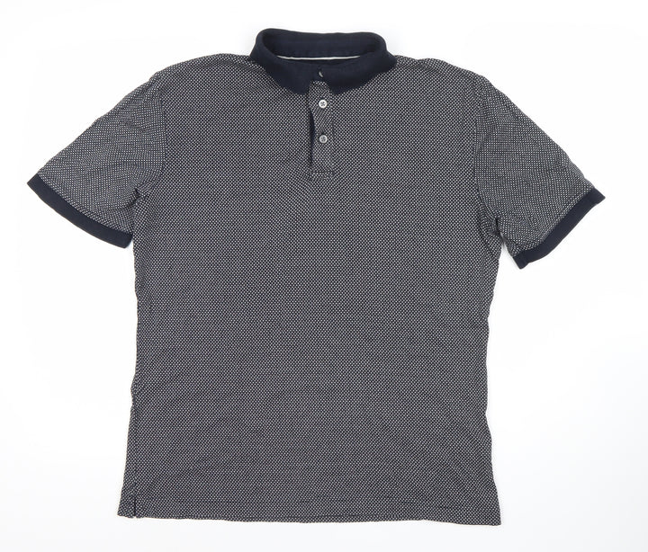 Paul Costelloe Men's Blue M Polo Shirt Short Sleeve