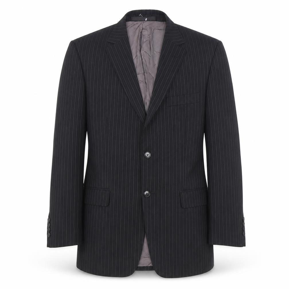 Front view of Marks & Spencer Men's Black 40 M Suit Jacket
