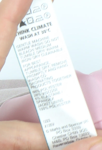 Marks and Spencer Boys Beige Trouser Suit 16 Years