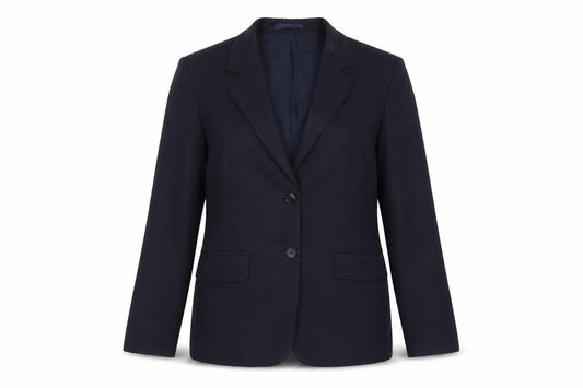 Front view of Magee Women's Black Suit Jacket, size 10, Classic Workwear