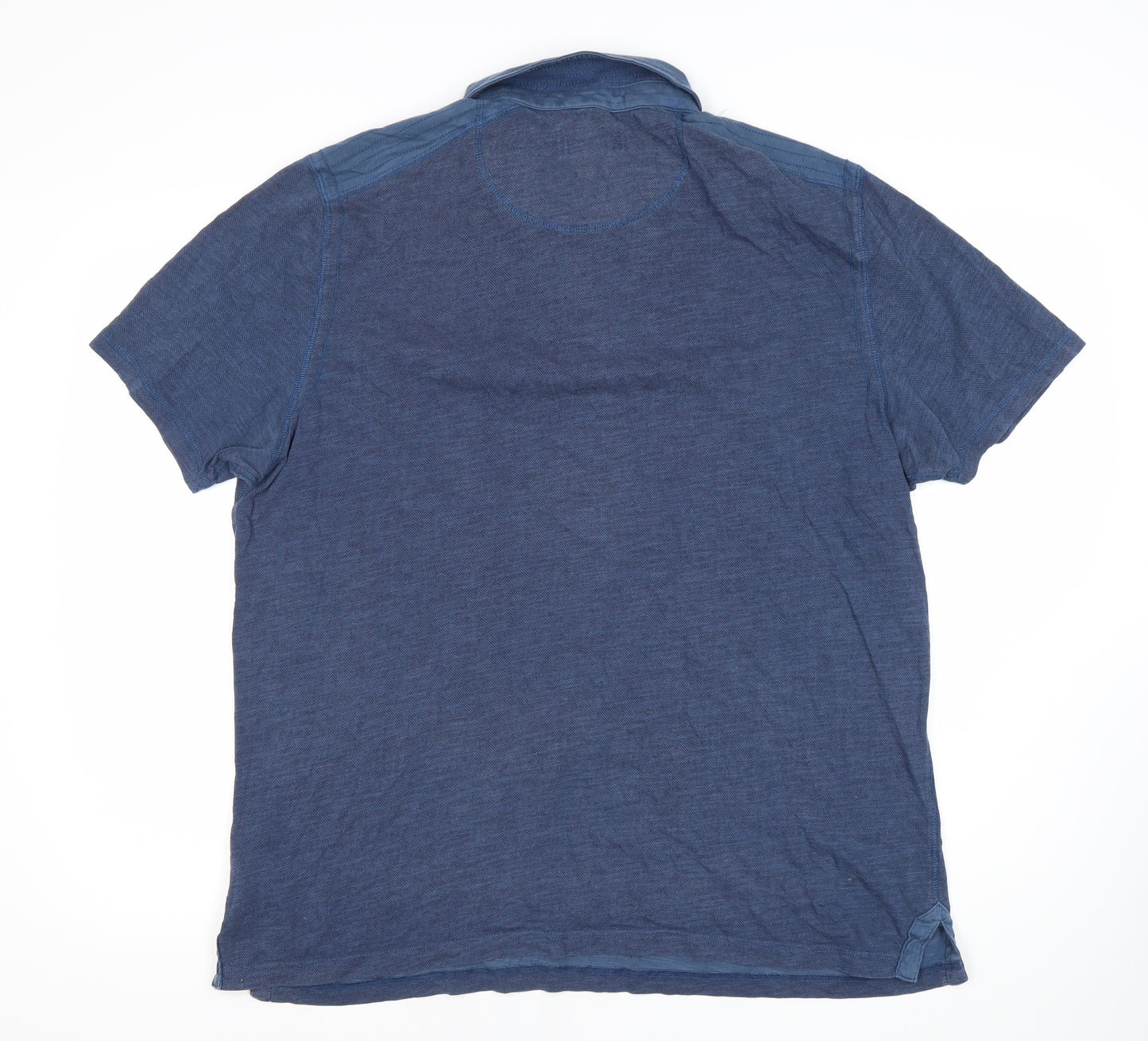 Marks and Spencer Blue Men's Polo XL Short Sleeve