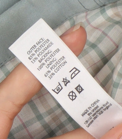 BHS Women's Blue Mid-Length Jacket Size 16