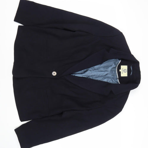 Viyella Women's Black Blazer - Size 16
