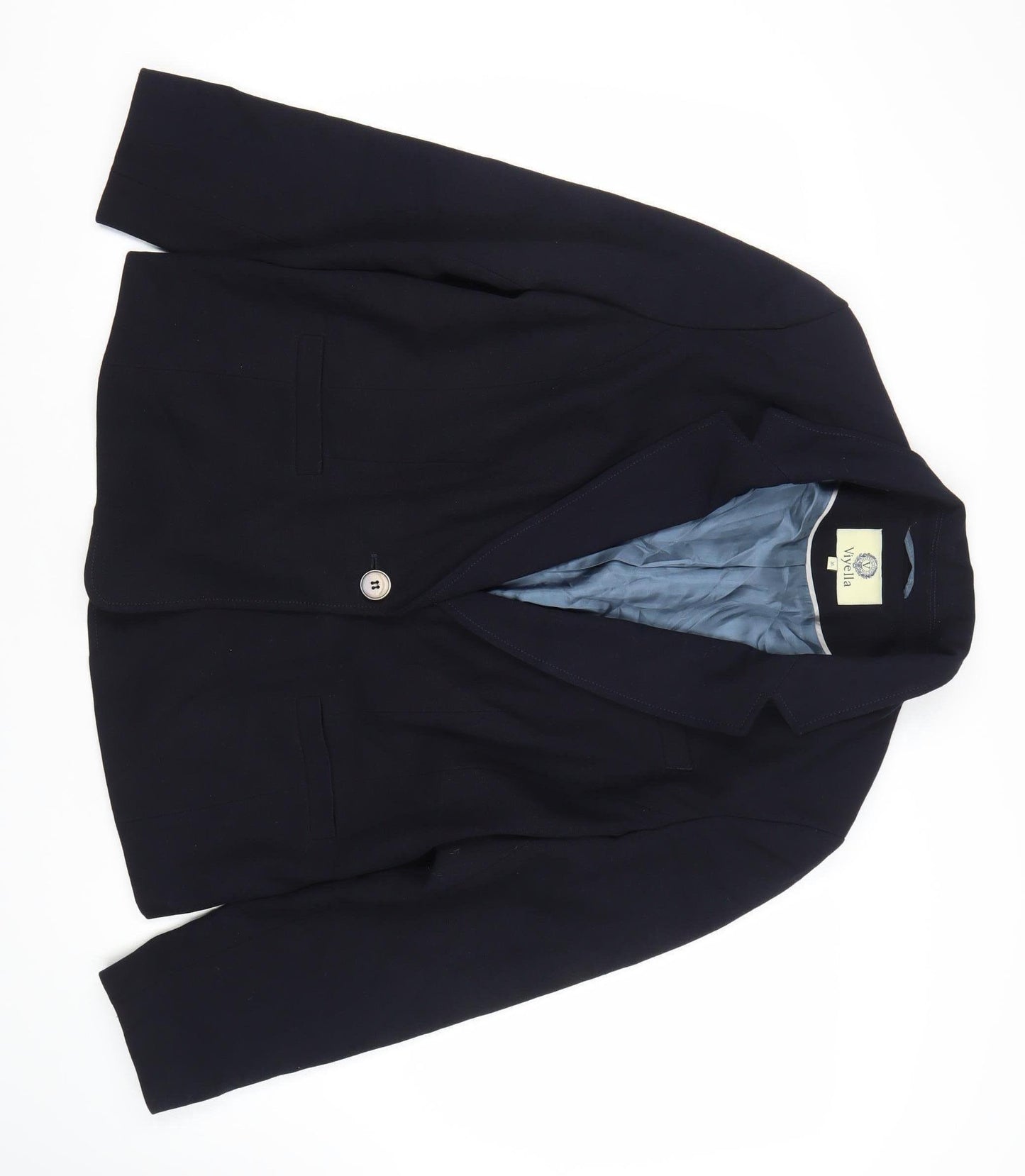 Viyella Women's Black Blazer - Size 16