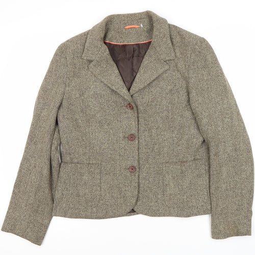 Berketex Women's Grey Suit Jacket Size 16 Classic