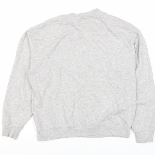 Monki Women’s Grey Pullover Sweatshirt XS