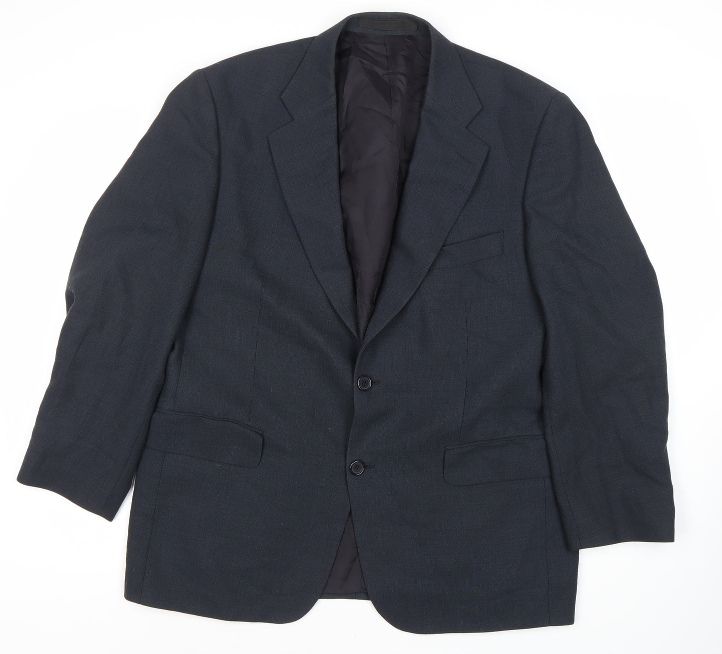 Marks & Spencer Men's Blue Suit Jacket, 42 Short, Business Attire