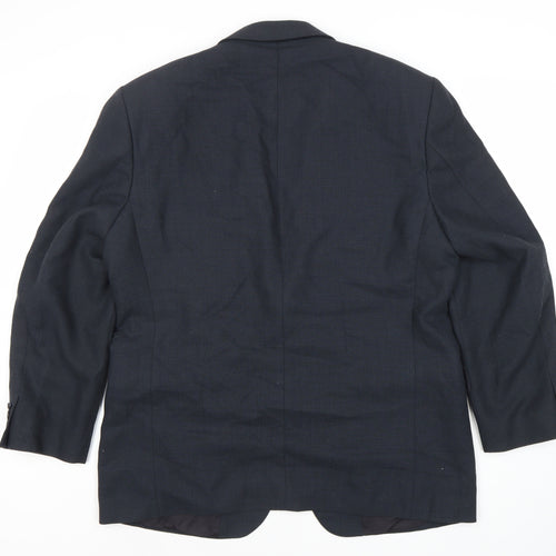 Marks & Spencer Men's Blue Suit Jacket, 42 Short, Business Attire