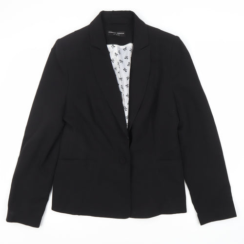 Dorothy Perkins Women's Black Blazer Size 14