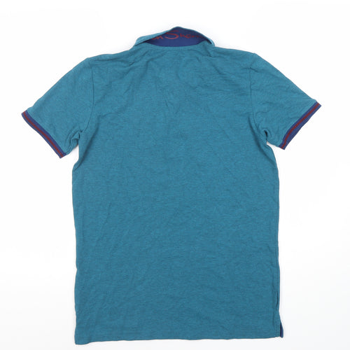 Ben Sherman Boys Blue Polo Shirt, Size 14-15 Years