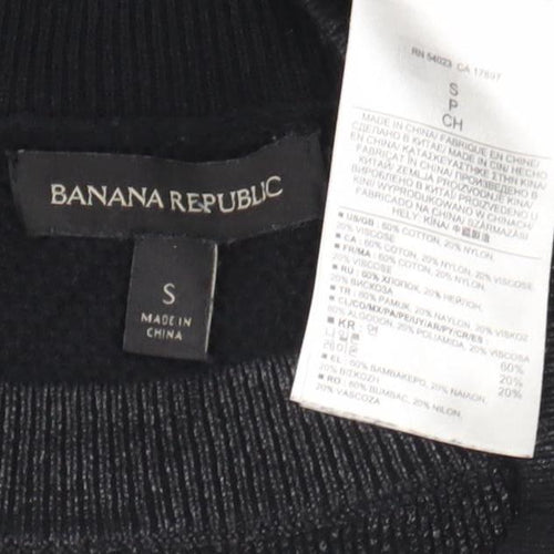 Banana Republic Women's Black Small Pullover Jumper