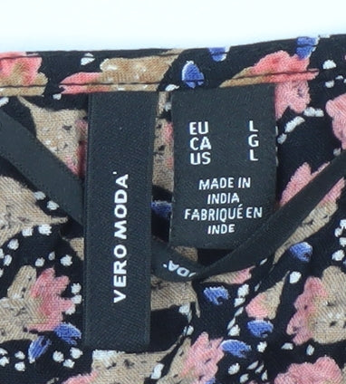 Vero Moda Women's Multicoloured Floral Dress Size 12