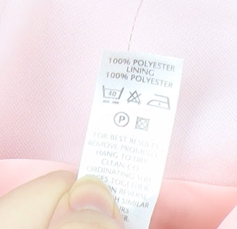 BHS Women's Pink Midi Pencil Skirt Size 12