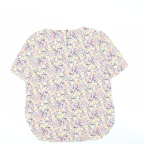 Warehouse Women's Multicoloured Floral Blouse Size 12