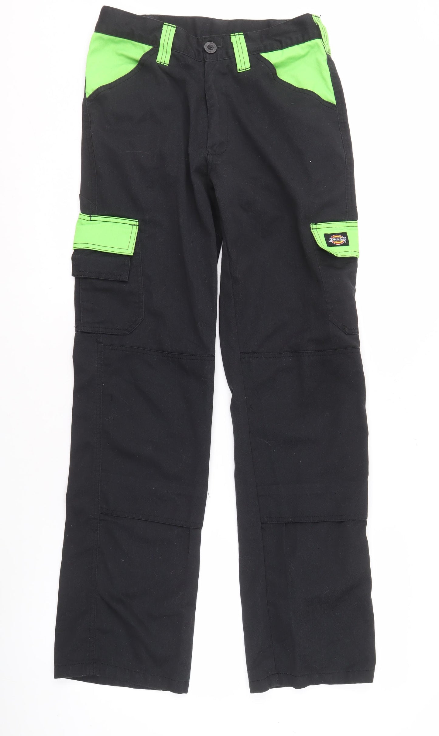 Dickies Men's Black Cargo Trousers - Excellent Condition