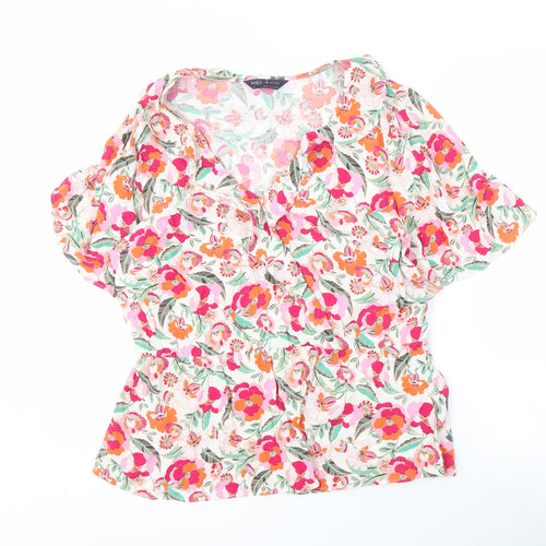 Marks and Spencer Women's Floral Blouse Size 14