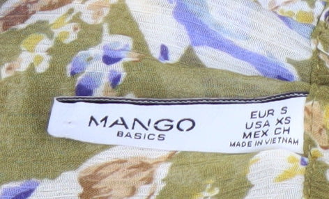 Mango Women's Multicoloured S Halter Blouse