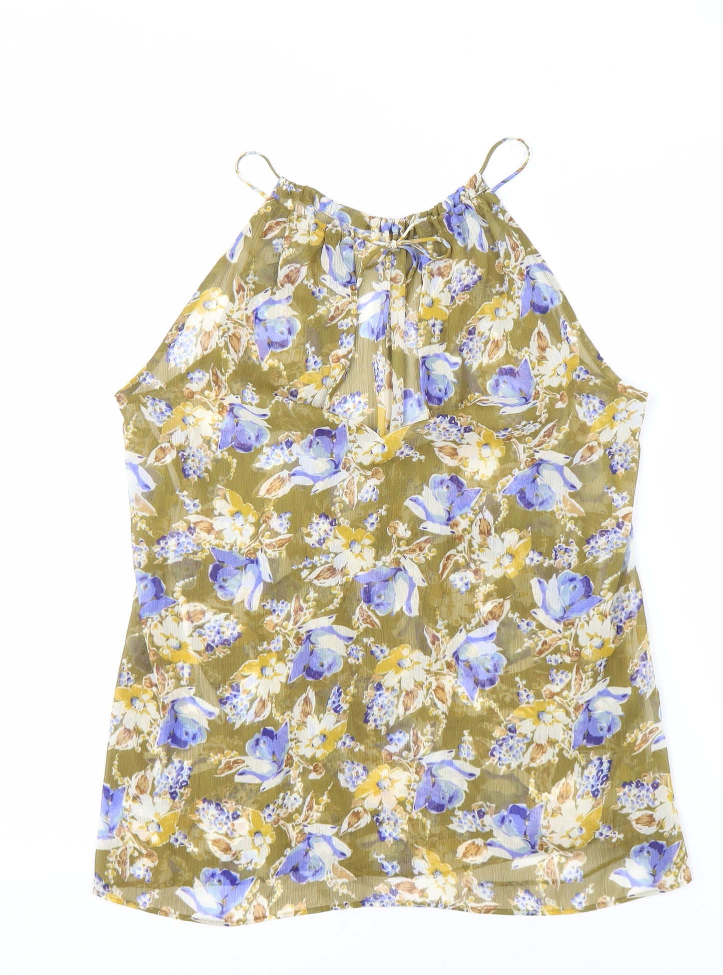 Mango Women's Multicoloured S Halter Blouse
