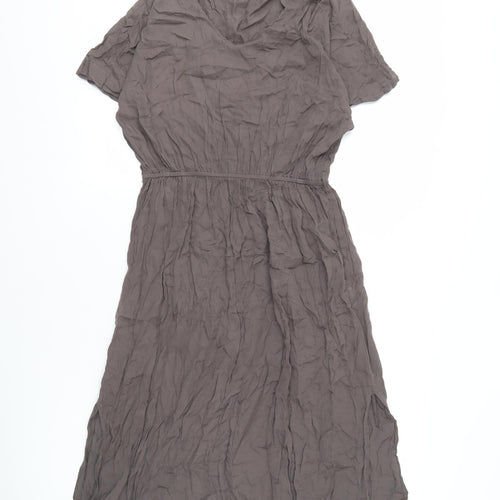 Louche Women's Grey Sheath Dress Size 12