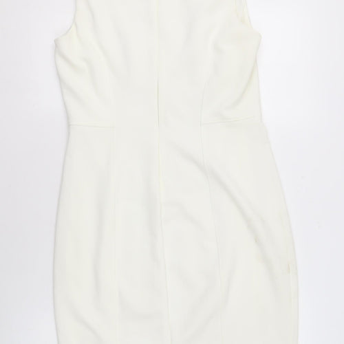 Cynthia Rowley Women's Ivory Sheath Dress Size 10