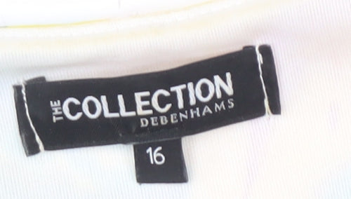 Debenhams Women's Floral Wrap Dress Size 16