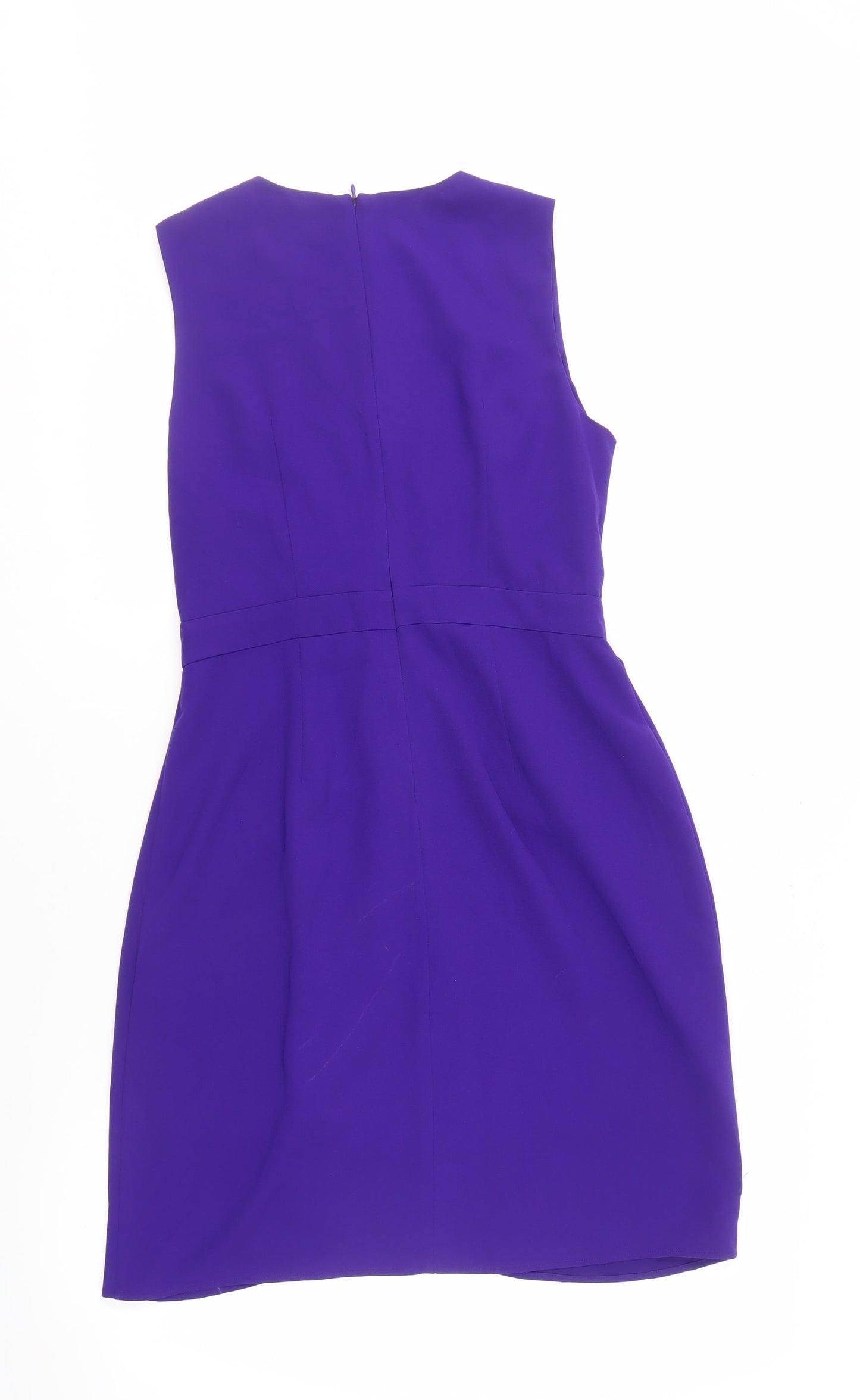 Oasis Women's Purple Sheath Dress Size 10