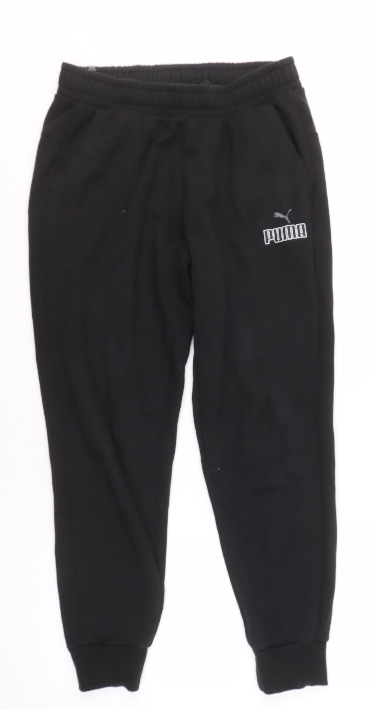 Puma Men's Black Joggers L Regular Fit