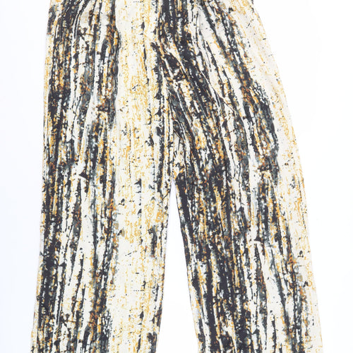 Zara Women's Multicoloured Geometric Trousers M