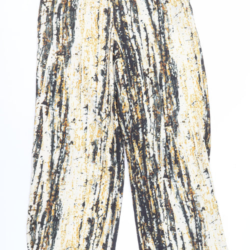 Zara Women's Multicoloured Geometric Trousers M