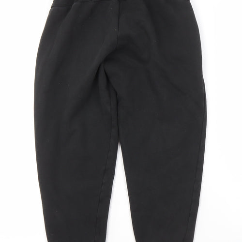 Puma Boys Black Jogger Trousers, Size 146 - Ideal for Comfort