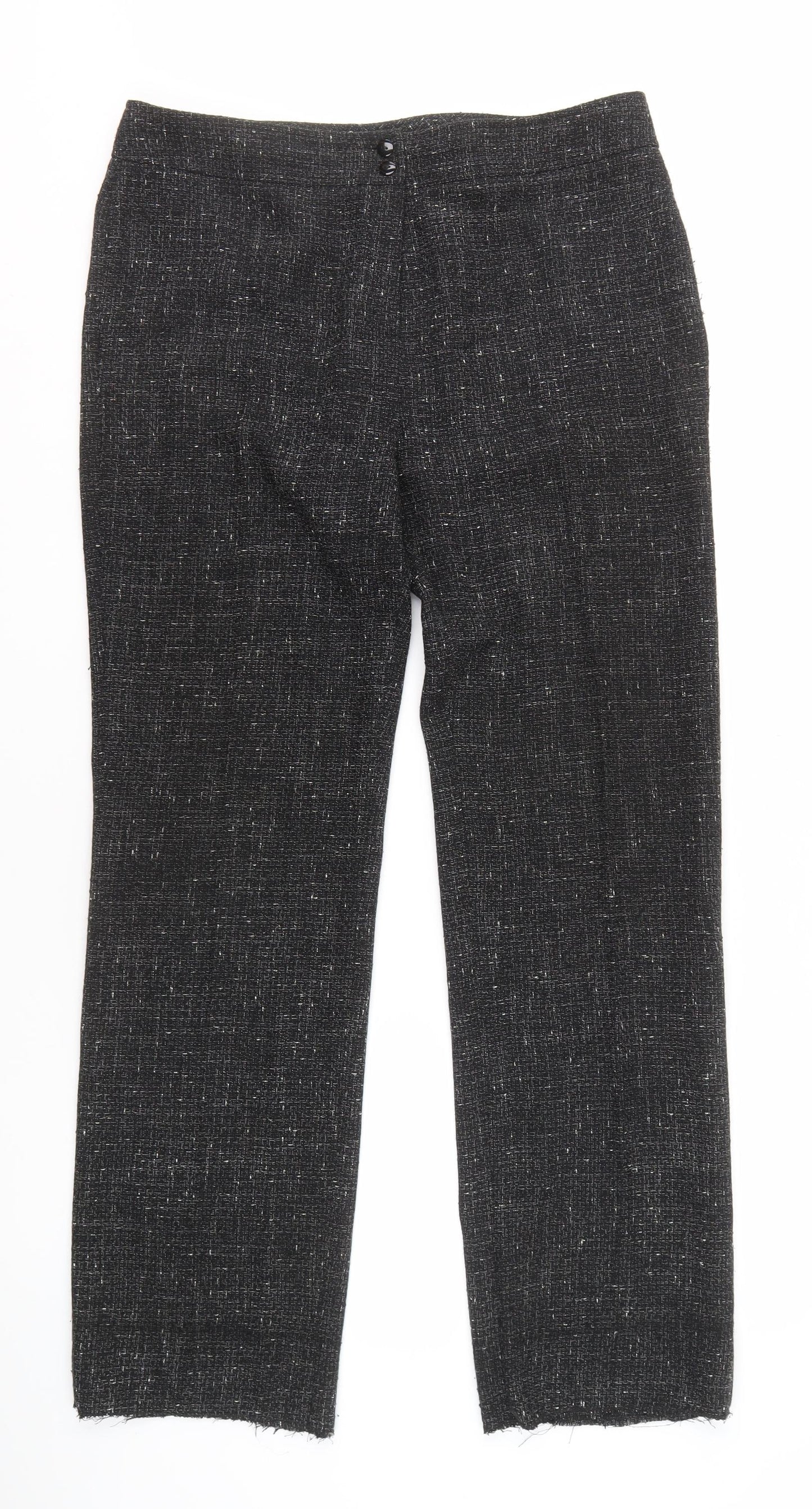 Gold by Michael H Women's Black Trousers Size 18