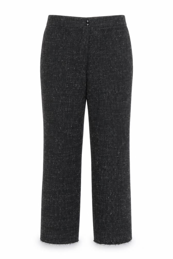 Front view of Gold by Michael H Women's Black Trousers, size 18