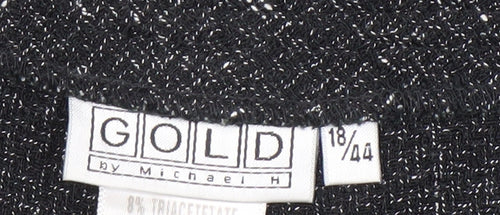 Gold by Michael H Women's Black Trousers Size 18