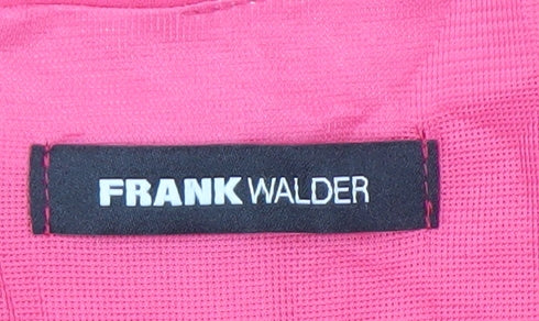 Frank Walder Women's Pink Shift Dress - Size 12
