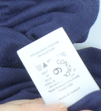 BAM Women's Blue Racerback Tank Top Size 14