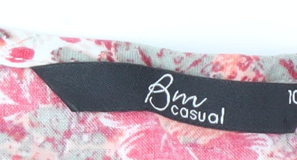 Bm Casual Women's Multicoloured Floral Blouse Size 12