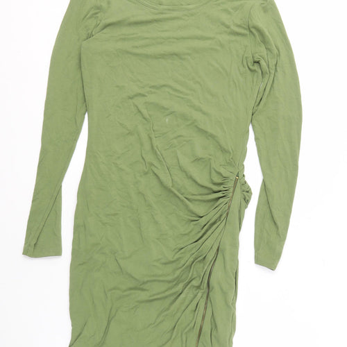 Isabella Oliver Green Long Sleeve Dress, Size 10, Women's