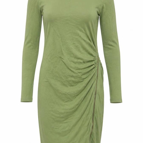 Isabella Oliver Green Long Sleeve Dress, Size 10, Women's