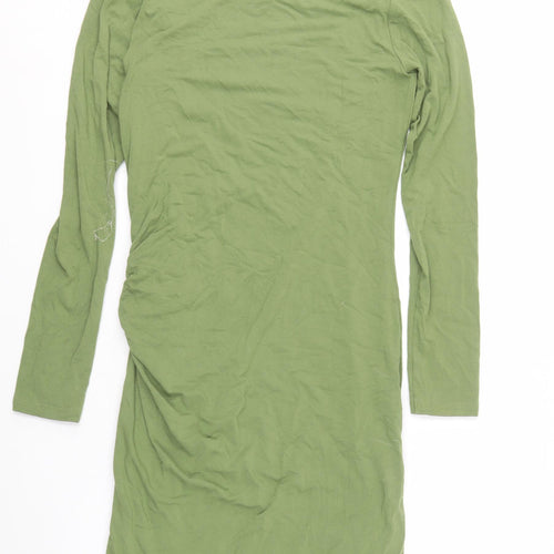 Isabella Oliver Green Long Sleeve Dress, Size 10, Women's