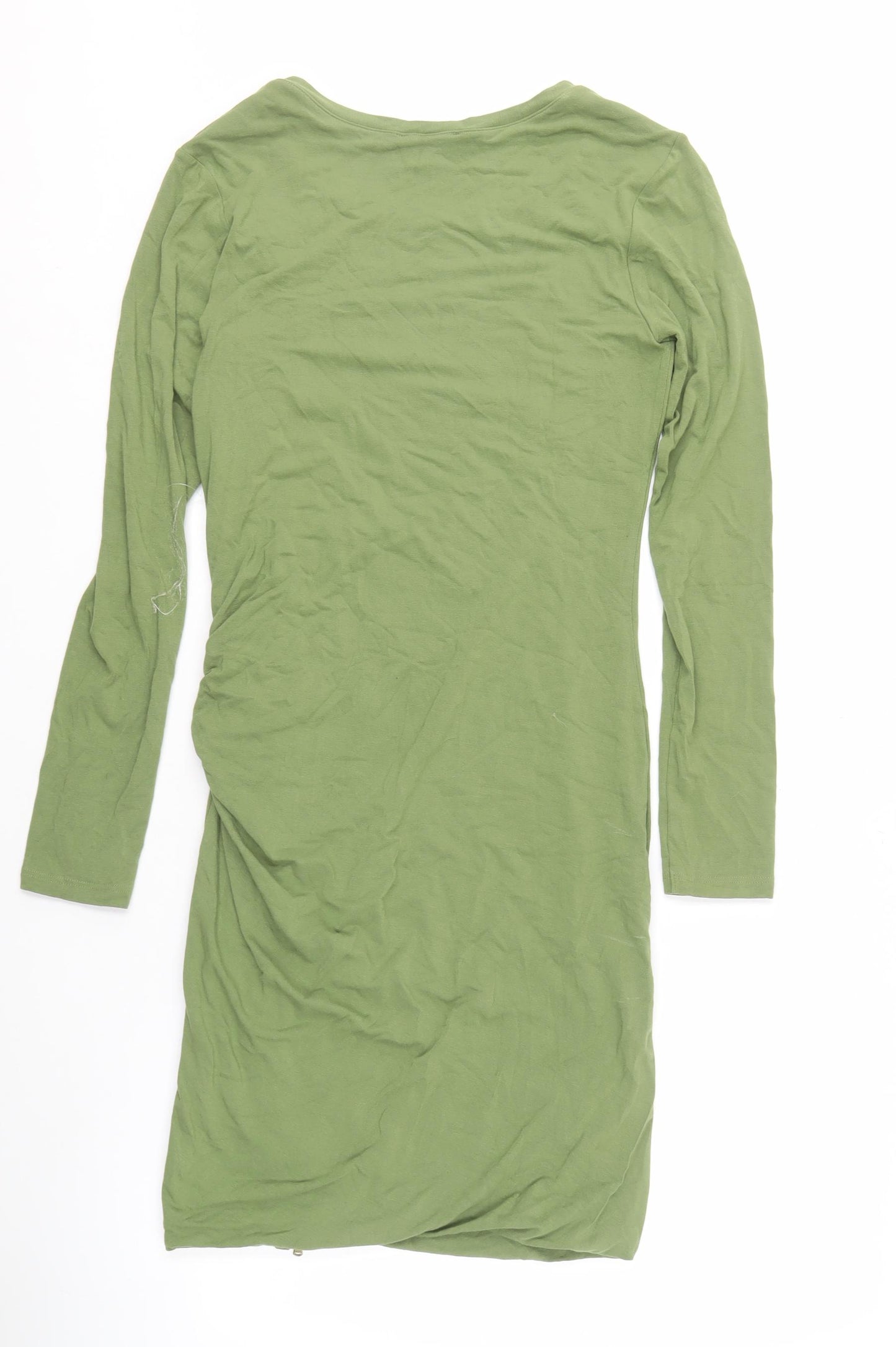 Isabella Oliver Green Long Sleeve Dress, Size 10, Women's