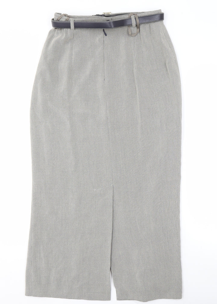 Marcona Women's Grey Herringbone Pencil Skirt Size 12