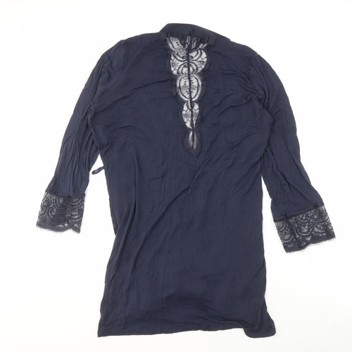 Ted Baker Women's Blue Lace Robe Size 12-14