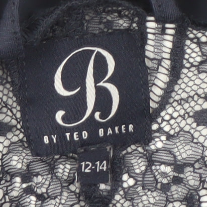 Ted Baker Women's Blue Lace Robe Size 12-14