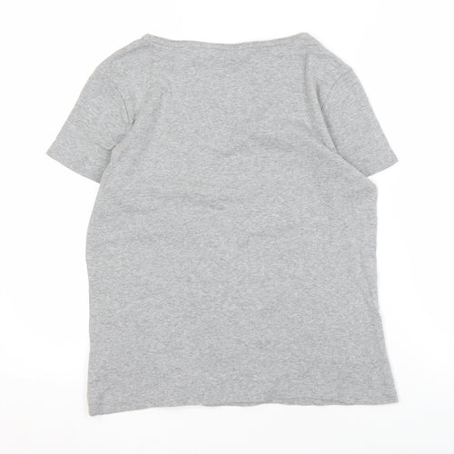 Maine New England Women's Grey Floral T-Shirt